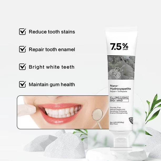 Nano Hydroxyapatite Toothpaste – Clean, Fresh & Strong Smile Care