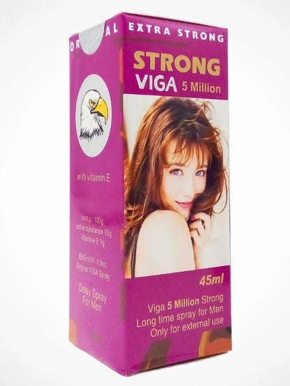 Viga 5 Million Delay Spray –  Long-Lasting - Imported spray